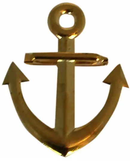 Broche ancre de marin