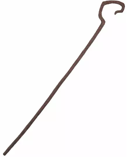 Canne de berger marron luxe 167cm