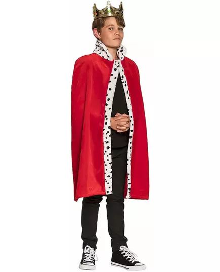 Rode koning cape voor jongens