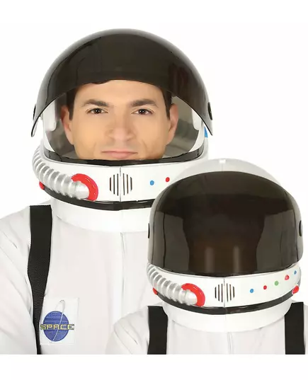 Casque astronaute visière amovible adulte