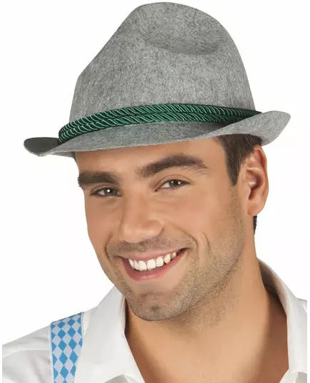 Chapeau bavarois gris