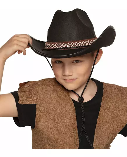 Chapeau cowboy noir enfant