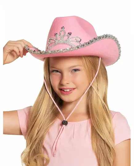 Cowgirlhoed in prinsessenuitvoering voor meisjes