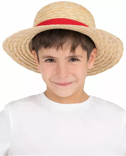 Piratenkoning strohoed voor kinderen