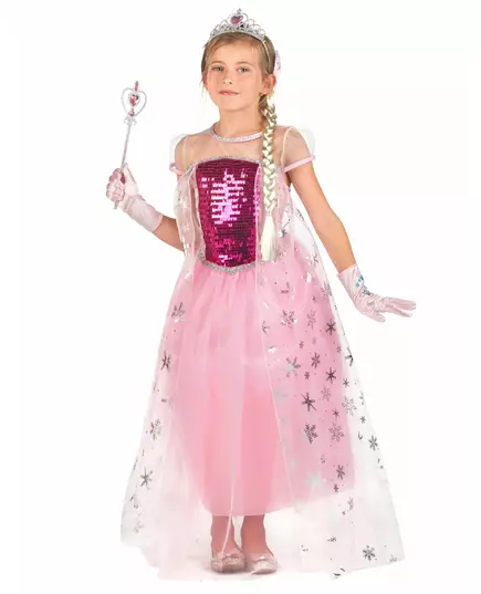 Déguisement et accessoires de princesse rose fille, Taille: 10–12 ans
