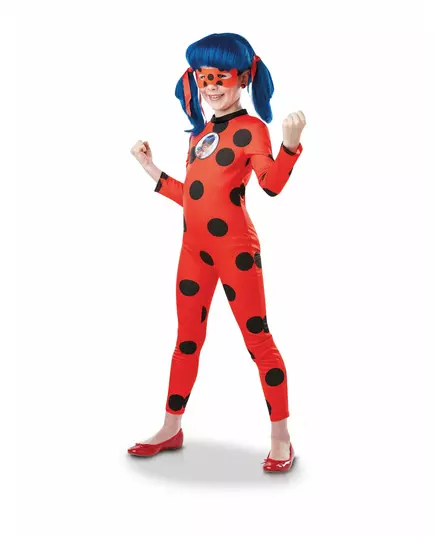 Déguisement et masque Miraculous Ladybug™ fille, Taille: 3–4 ans (90 à 104 cm)