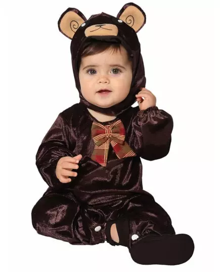 Déguisement ourson marron bébé, Taille: 6–12 mois (75 cm)