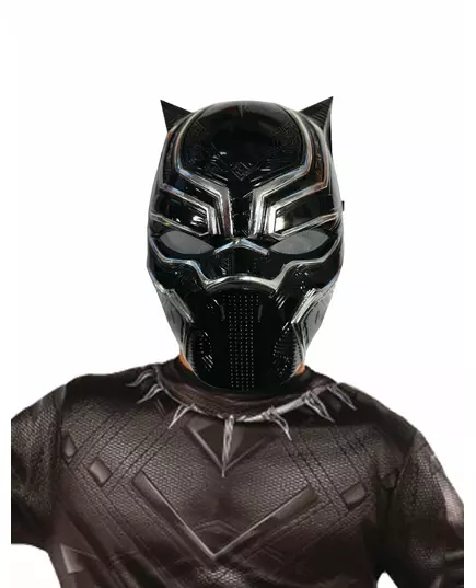 Demi-masque Black Panther™ enfant