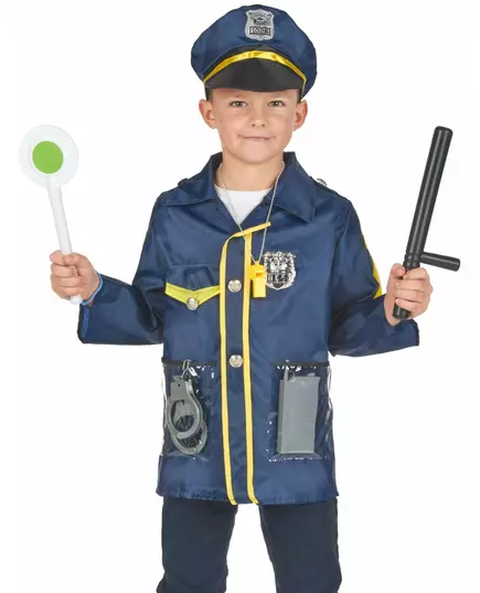 Politiekostuum en accessoireset voor kinderen