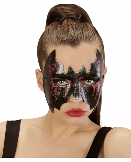 Bloedige vleermuis masker voor dames Halloween