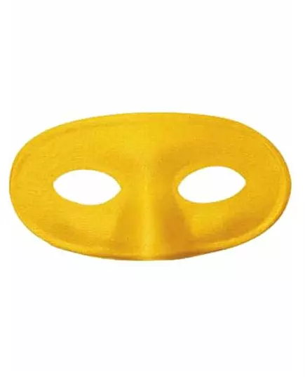 Geel halfmasker voor kinderen