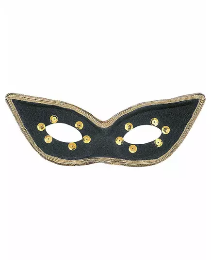 Masker zwart en goudkleurig voor volwassenen