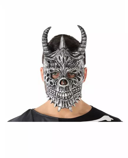 Grijs draken masker voor volwassenen