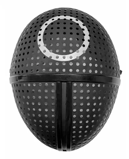 Masque en plastique gardien de jeu symbole rond adulte