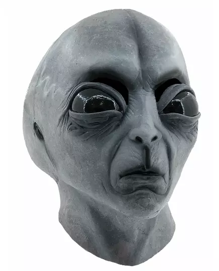 Volledig Alien Zone 51 masker voor volwassenen