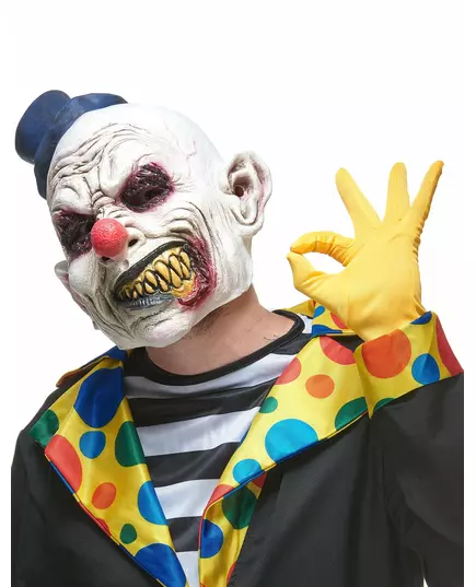 Afschuwelijke clown masker voor volwassenen