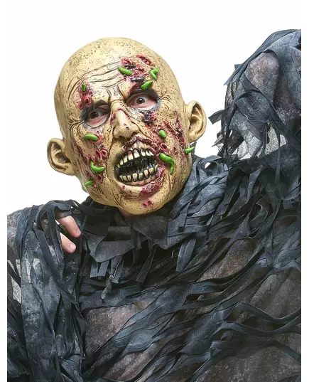 Masque latex zombie putréfié adulte