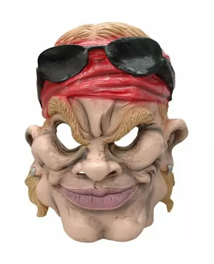 Masque caricature motard américain adulte