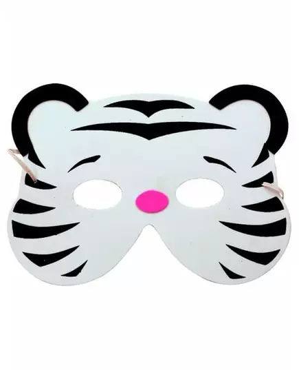 Masque tigre blanc enfant
