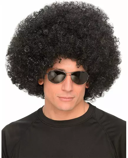 Jaren 70 afro pruik voor volwassenen