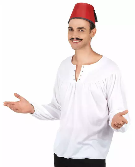 Chapeau Fez feutrine adulte