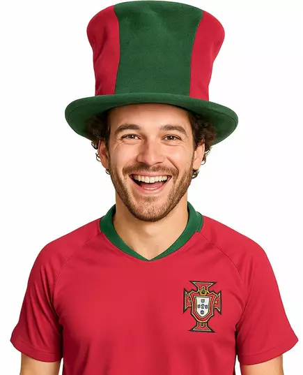 Chapeau haut de forme supporter Portugal