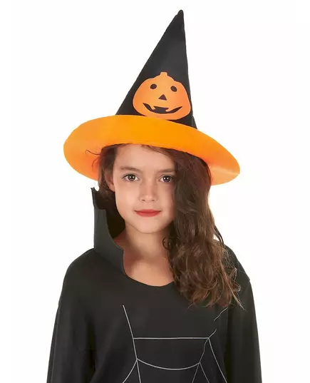 Heksen hoed pompoen voor kinderen Halloween