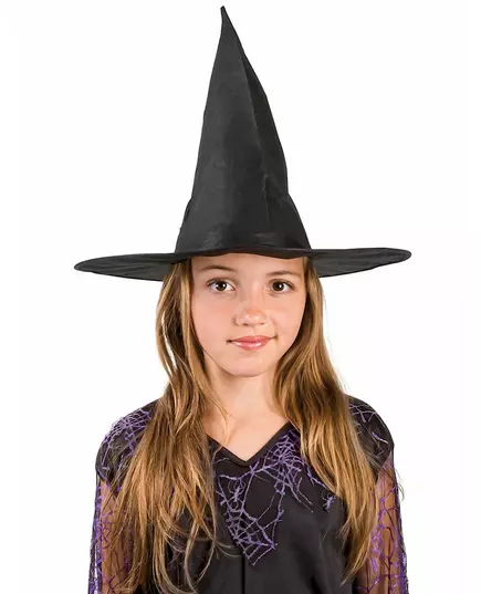 Chapeau sorcière noir enfant halloween