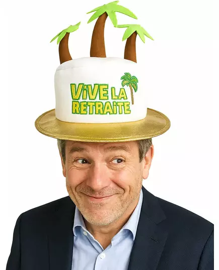 Chapeau Vive la retraite