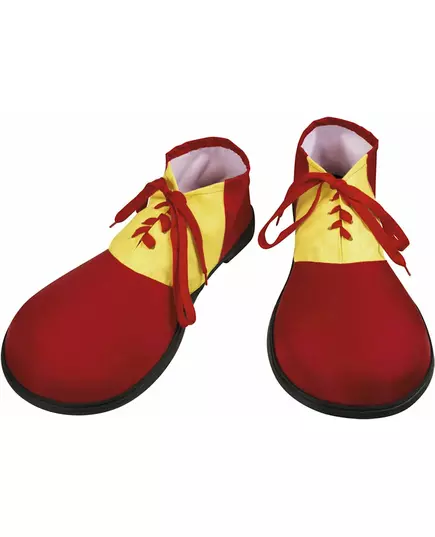 Chaussures clown rouges adulte