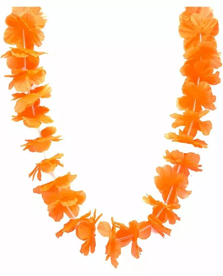 Oranje Hawaii ketting