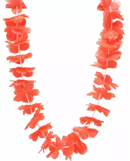 Collier hawaï rouge