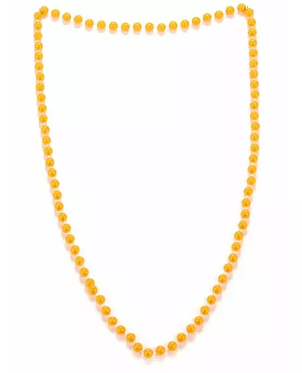 Oranje kralenketting voor volwassenen
