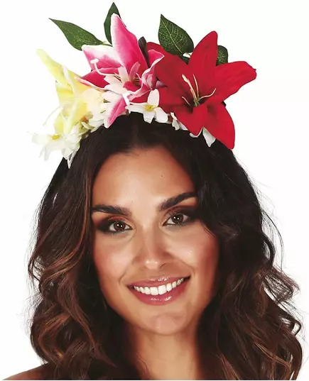 Couronne de fleurs aloha