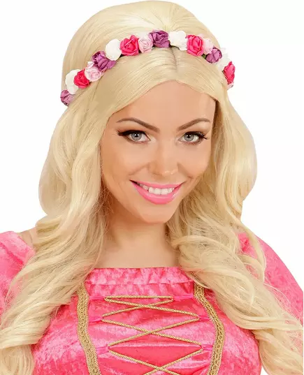 Romantische bloemenkrans voor vrouwen