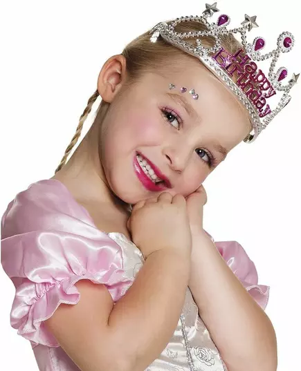 Happy Birthday kroon voor meisjes