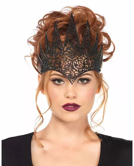 Couronne maléfique noire femme