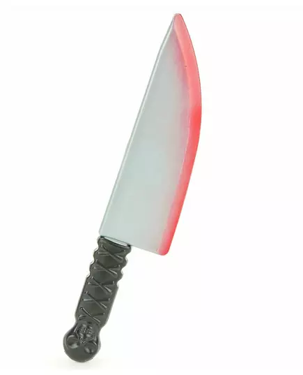 Couteau ensanglanté en plastique Halloween