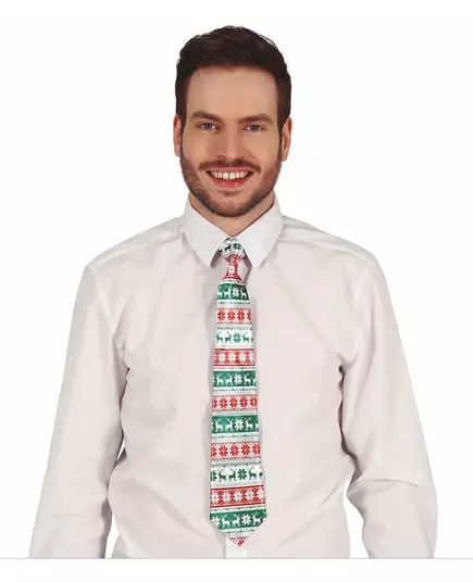 Cravate à motifs de Noël adulte
