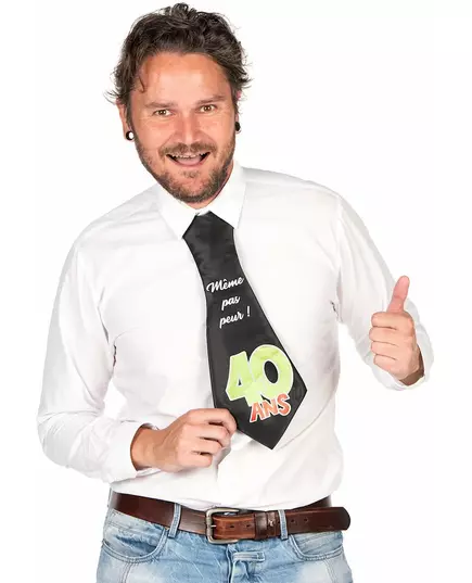 Humoristische 40 jaar stropdas
