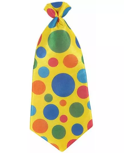 Clown stropdas voor volwassenen