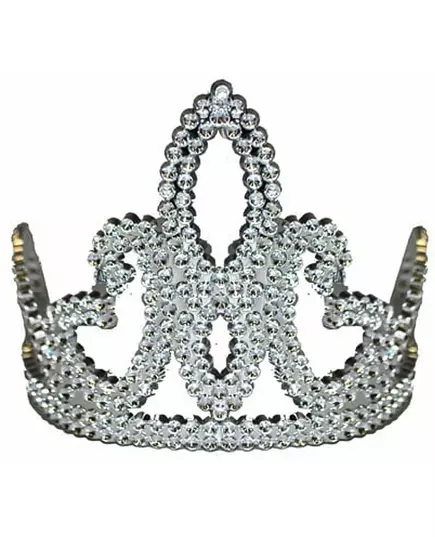Diadème princesse argenté fille