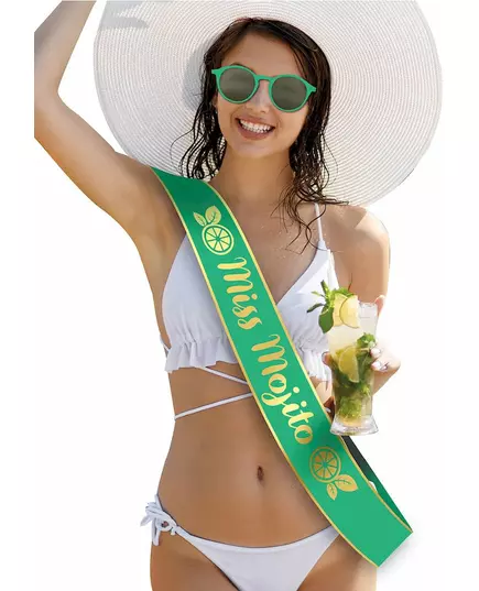 Echarpe Miss Mojito verte femme