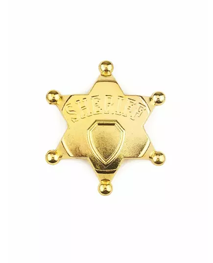Goudkleurige sheriffster