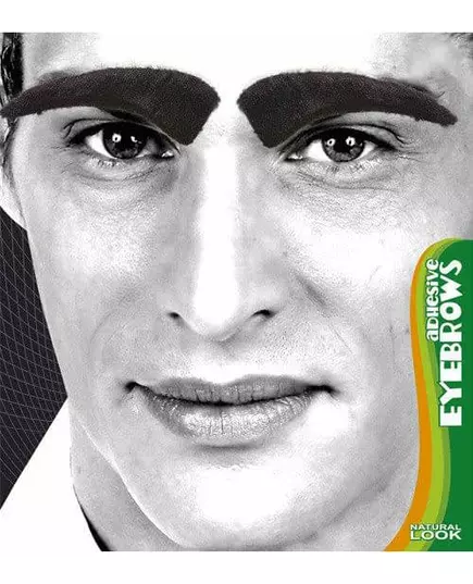 Faux sourcils homme noir