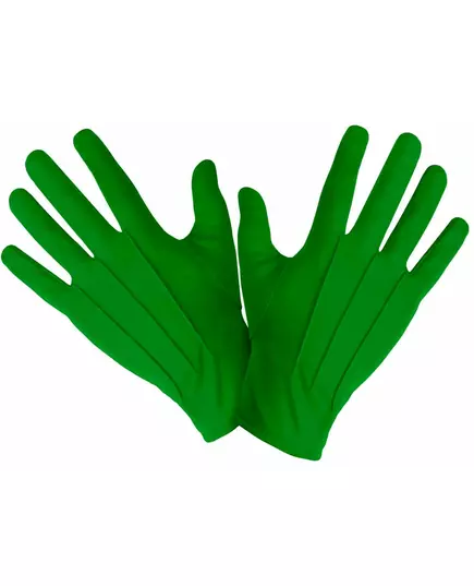 Gants courts verts adulte