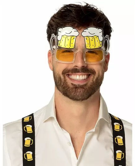 Bierglasbril voor volwassen supporters