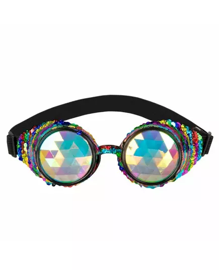 Regenboog party-bril