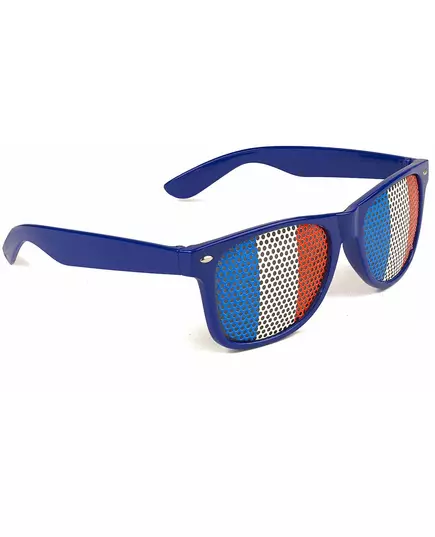 Lunettes supporter avec drapeau France adulte