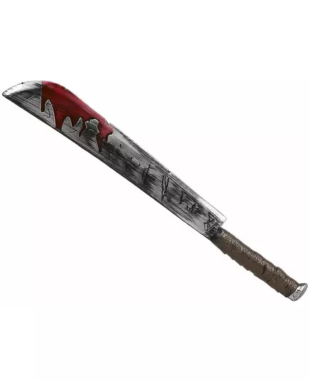 Machette sanglante Halloween en plastique